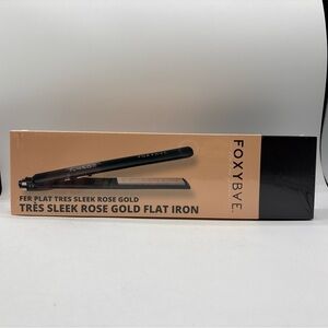 FoxyBae TRÉS SLEEK Rose Gold FLAT IRON | New